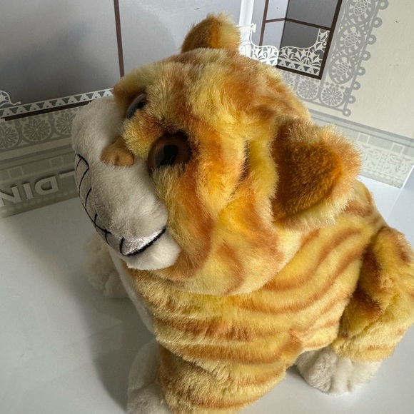 Fat Cats Orange Tabby Cheshire Grin Smile Novelty Inc Stuffed Plush Garfield - Picture 6 of 10